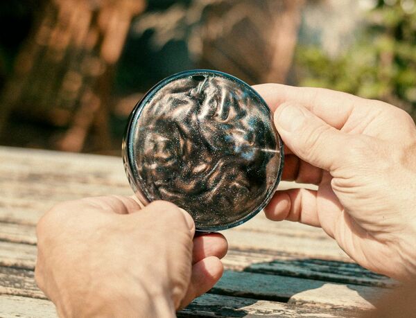 Kinetic Ferrofluid Desk Sculptures