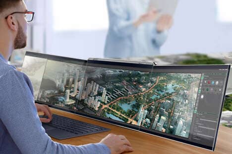 Detachable Multi-Monitor Laptops