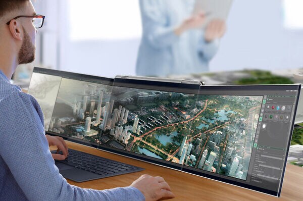 Detachable Multi-Monitor Laptops