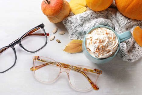 Pumpkin Spice Glasses Frames