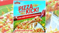 Extra-Hot Football-Themed Pizzas Image 1