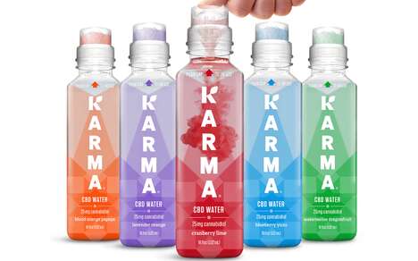 Antioxidant-Rich CBD Waters
