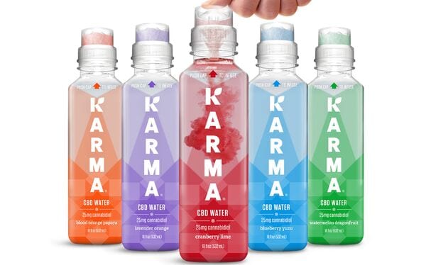 Antioxidant-Rich CBD Waters