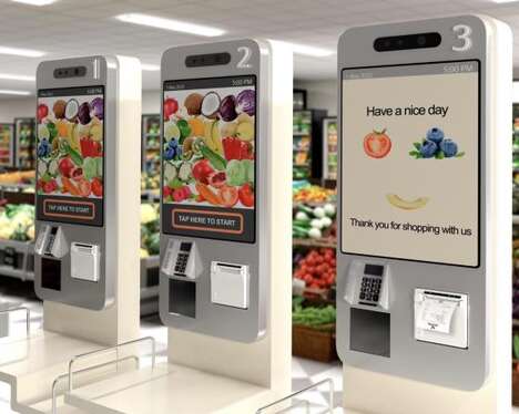 Compact Self-Serve Kiosks Printers