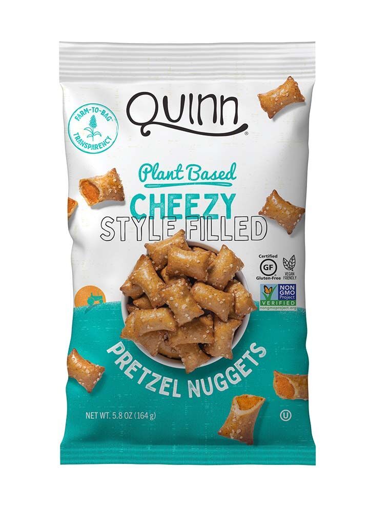 Cheesy Vegan Pretzel Nuggets