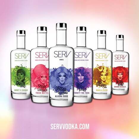 Drag Queen Vodka Bottles