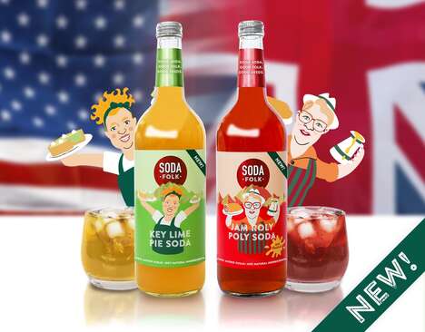 Dessert-Flavored Soda Pops