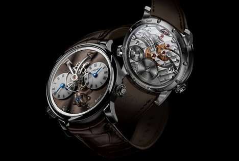 Sophisticated Transparent Timepieces
