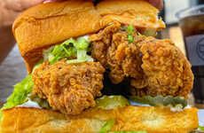 Southern-Inspired Fried Chicken Sandwiches