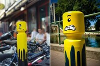 Cartoonish City Bollards Image 6