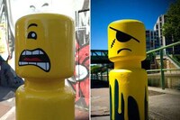 Cartoonish City Bollards Image 7