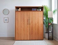 Exercise Bike-Concealing Cabinets Image 2