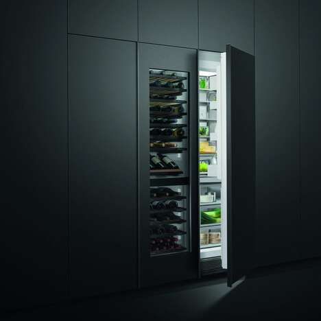 Hidden Wine Storage Units