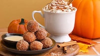 Bite-Sized Pumpkin Donuts Image 1