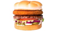 Cheese Curd Burger Patties Image 1