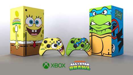 Cartoon Video Game Consoles