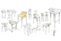 Fidget-Focused Work Stools Image 4