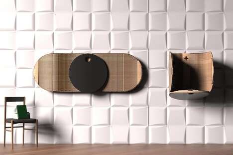 Wall-Mounted Compact Workstations