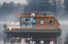 Modern Nordic Design Houseboats