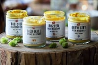 Gourmet Beer-Flavored Mustards