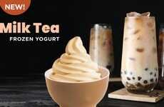 Bubble Tea-Inspired Frozen Yogurts