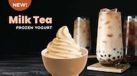 Bubble Tea-Inspired Frozen Yogurts