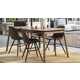 Sustainable Coffee-Textured Dining Chairs Image 1