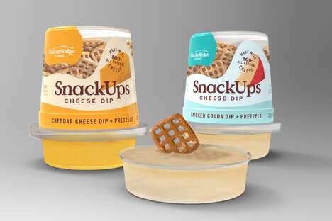Pretzel-Paired Cheese Snacks