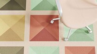 Geometric Pastel-Colored Carpets Image 1
