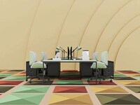 Geometric Pastel-Colored Carpets Image 2