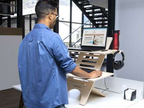 Height-Adjustable Desk Stands