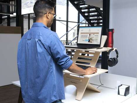 Height-Adjustable Desk Stands
