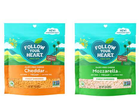 Shredded Vegan-Friendly Cheeses
