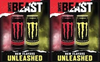 Premium Flavor Energy Drinks Image 1