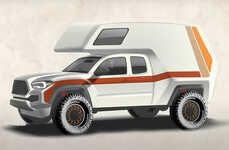 Rugged Off-Road Camper Vehicles