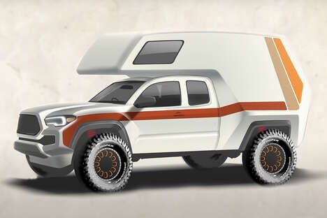Rugged Off-Road Camper Vehicles