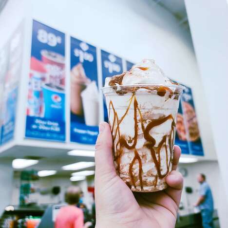 Candy Bar-Studded Sundaes