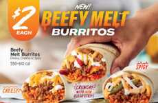 Seasoned Beef Burritos