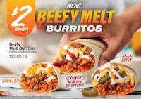 Seasoned Beef Burritos