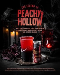 Halloween-Themed Bubble Teas Image 1