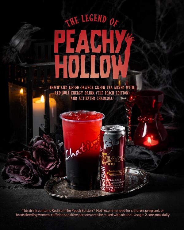 Halloween-Themed Bubble Teas