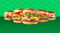Plant-Based Virtual Burger Menus Image 1
