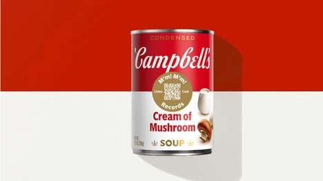 Musical QR Soup Cans