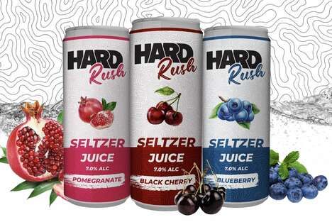 Refreshing Seltzer Juices