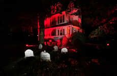 Raisin-Themed Haunted Houses
