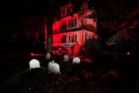 Raisin-Themed Haunted Houses