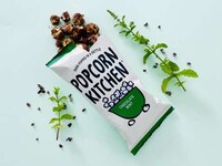 Chocolate Mint Popcorn Snacks