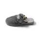 Fluffy Grayscale Slip-On Shoes Image 2
