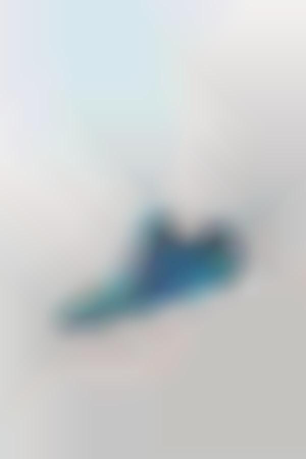 Vibrant Bulky Rope-Lace Sneakers