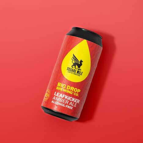 Coffee-Infused Non-Alcoholic Ales